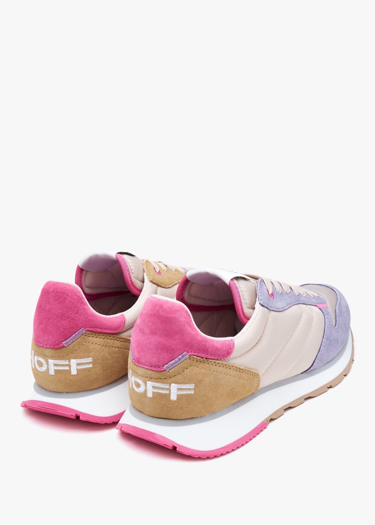Aegina Multicoloured Suede Trainers
