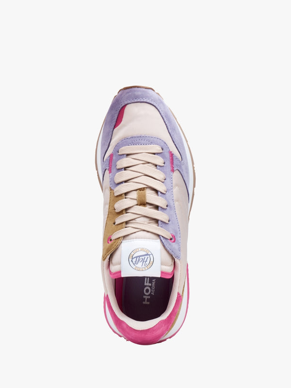 Aegina Multicoloured Suede Trainers