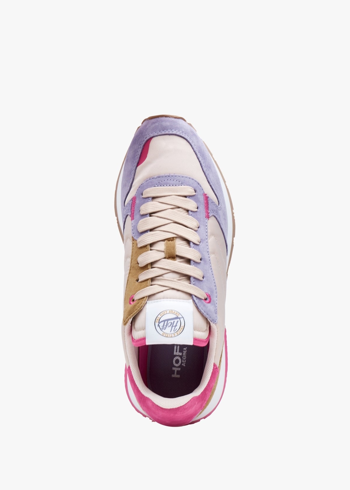 Aegina Multicoloured Suede Trainers