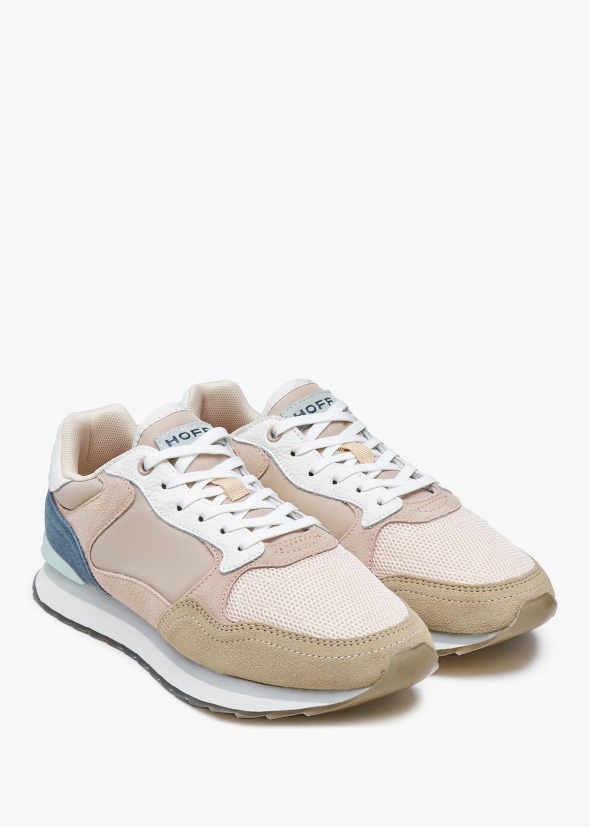 Bilbao Multicoloured Suede Trainers