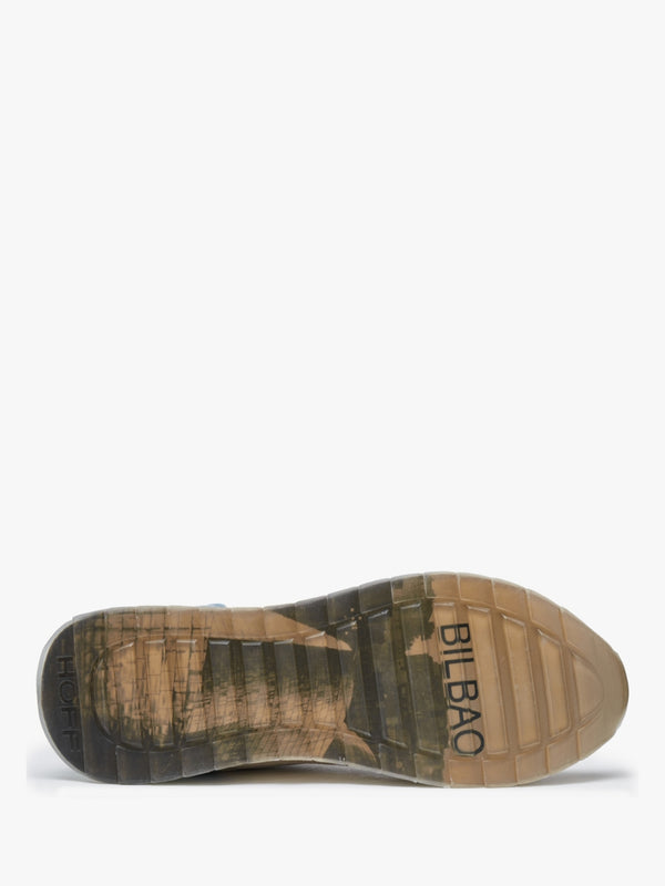 Bilbao Multicoloured Suede Trainers