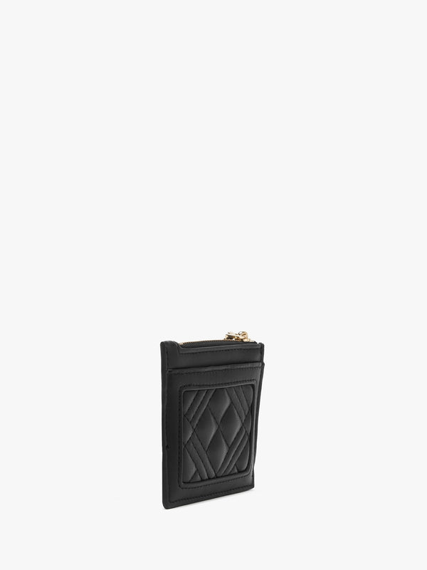 Diamond Quilt Nero Card Case