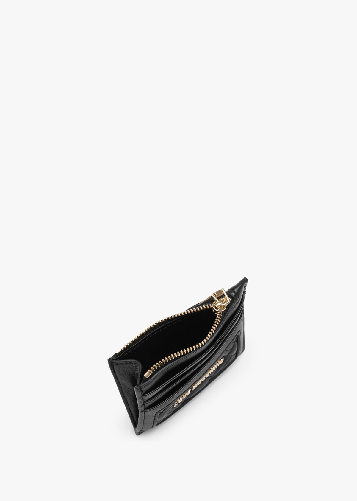 Diamond Quilt Nero Card Case
