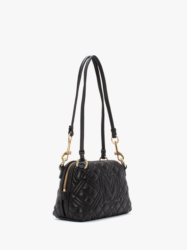 Small Diamond Quilt Black Grab Bag