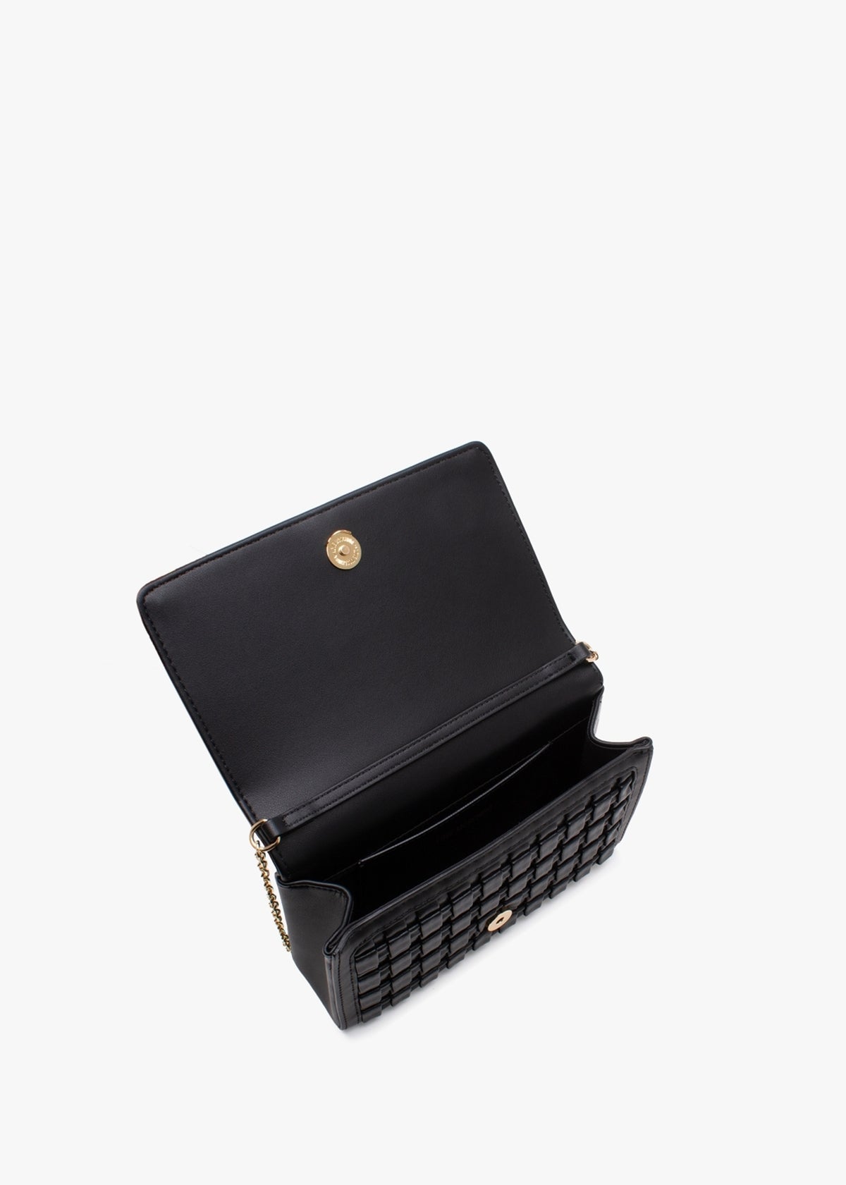Square Quilt Nero Shoulder Bag