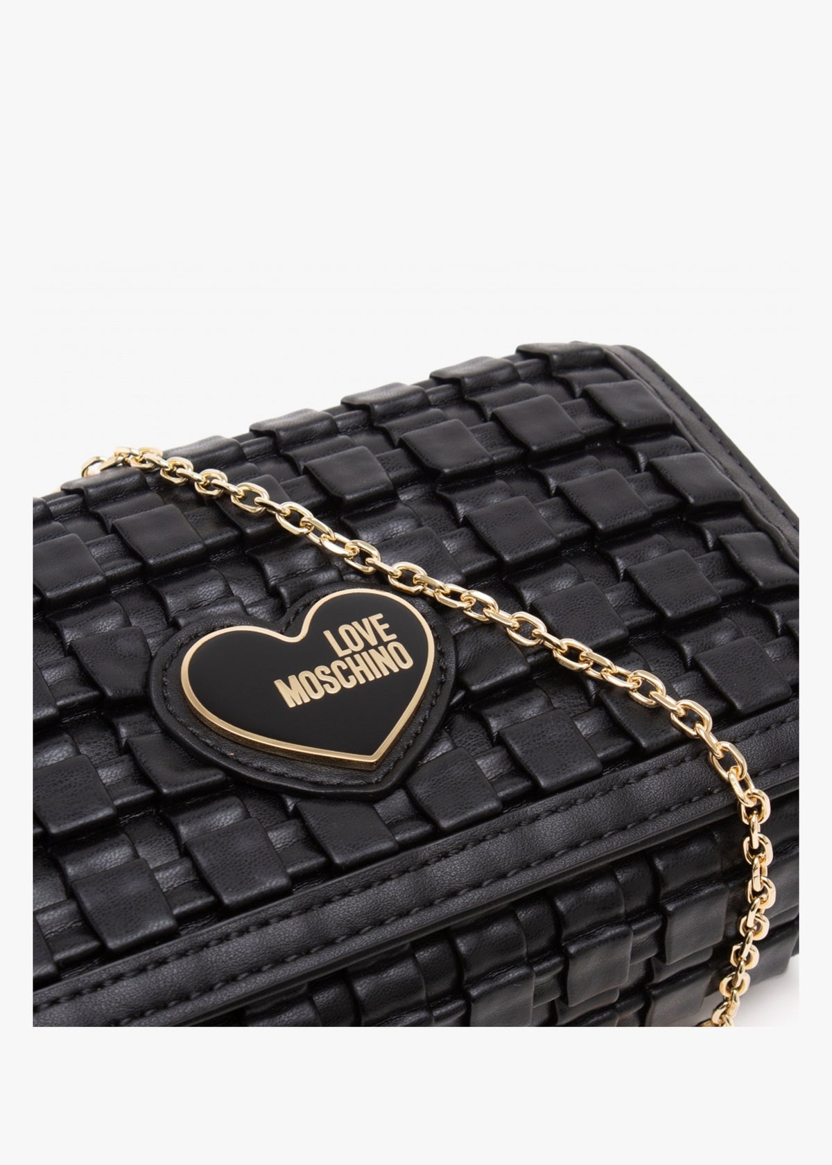 Square Quilt Nero Shoulder Bag