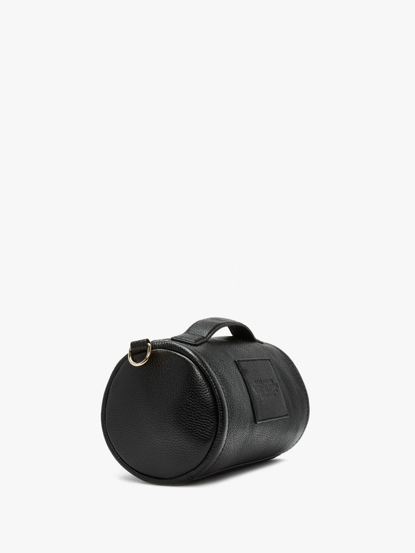 The Leather Black Duffle Bag