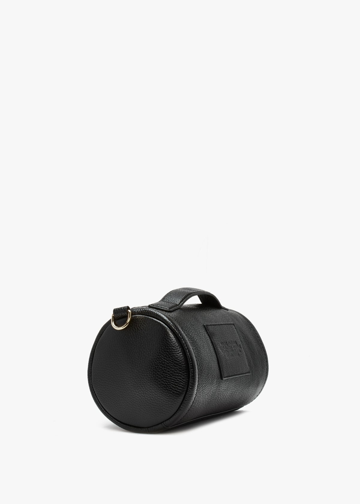 The Leather Black Duffle Bag