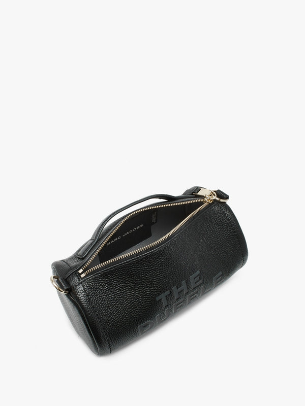 The Leather Black Duffle Bag