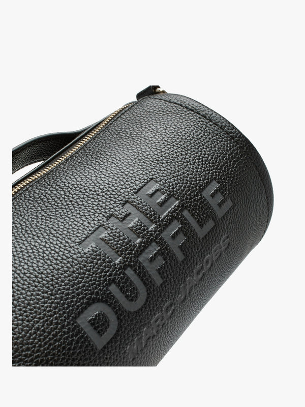 The Leather Black Duffle Bag