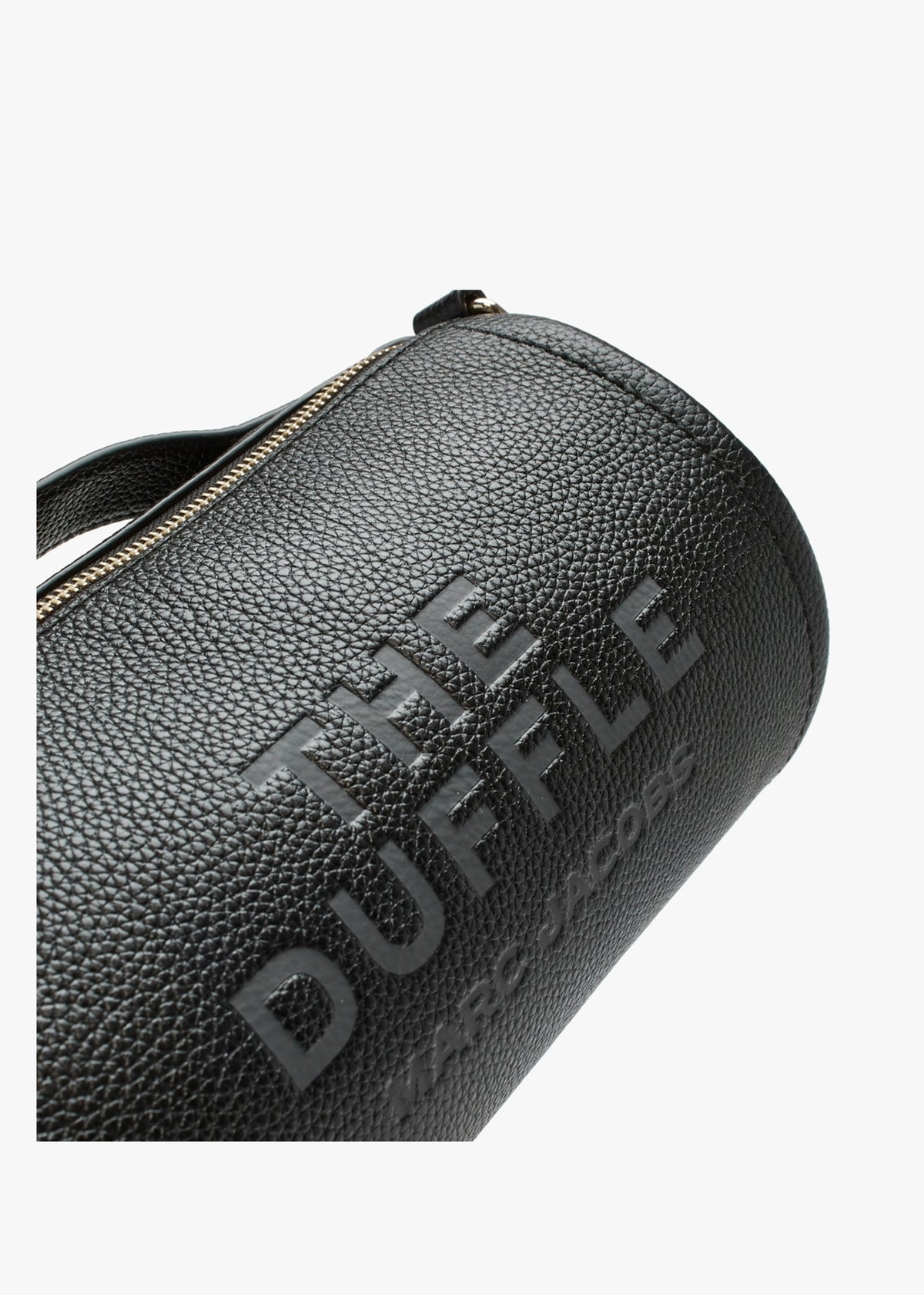 The Leather Black Duffle Bag