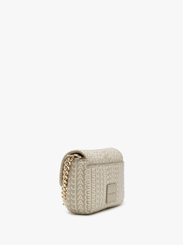 The Monogram Leather J Marc Mini Khaki Shoulder Bag