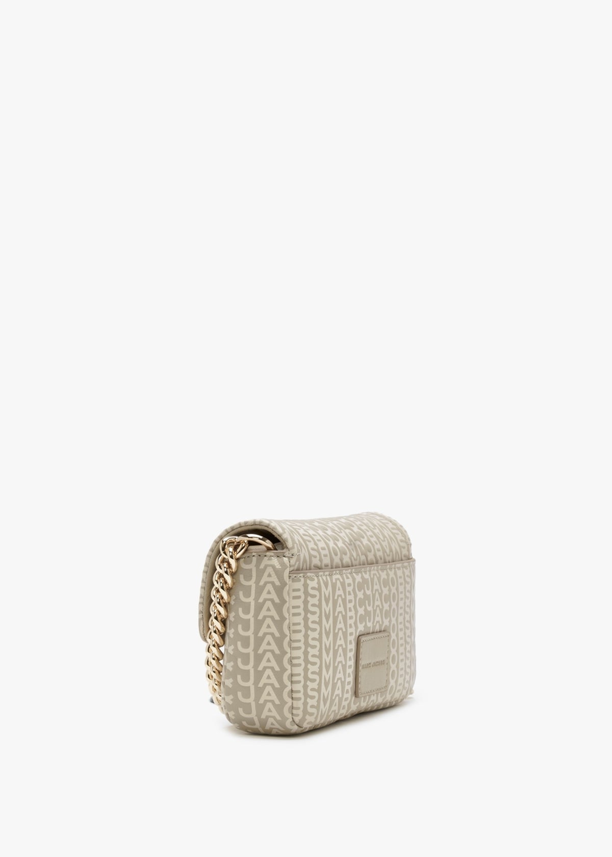 The Monogram Leather J Marc Mini Khaki Shoulder Bag