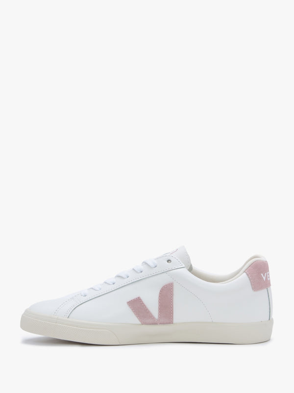 Esplar Logo Leather Extra White Babe Trainers