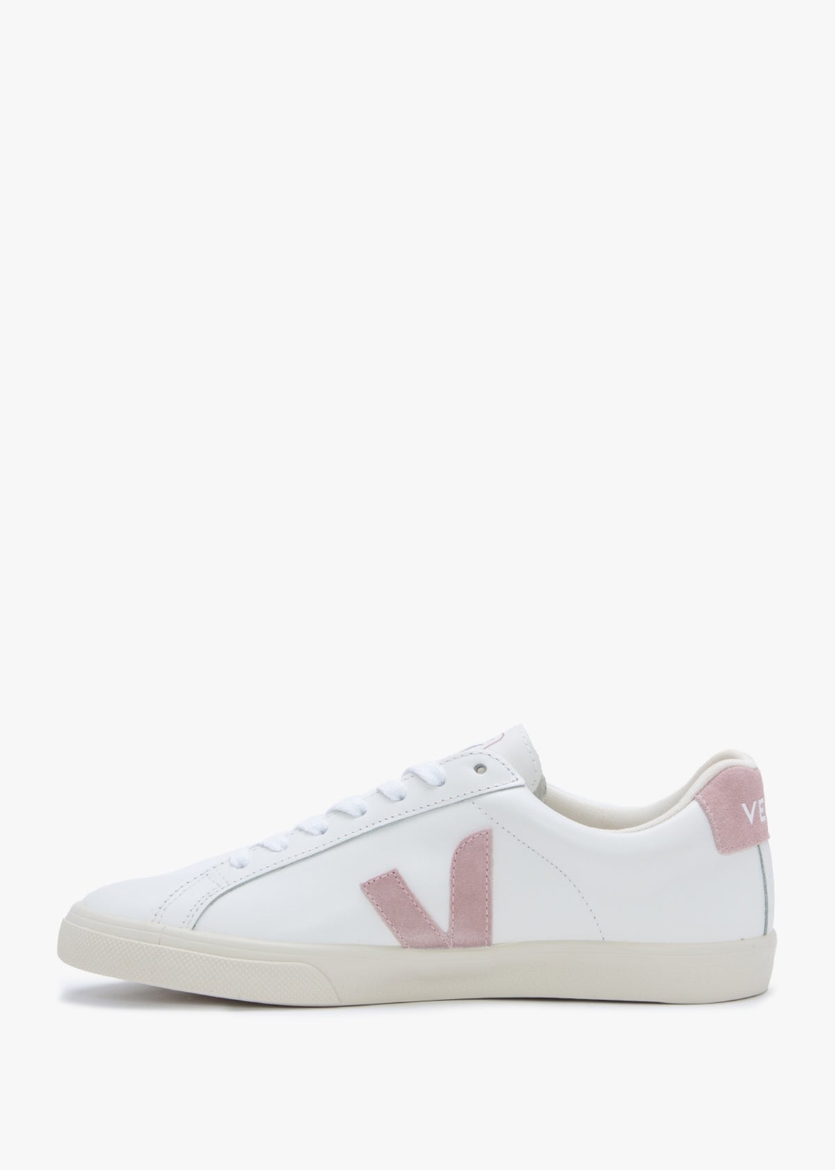 Esplar Logo Leather Extra White Babe Trainers
