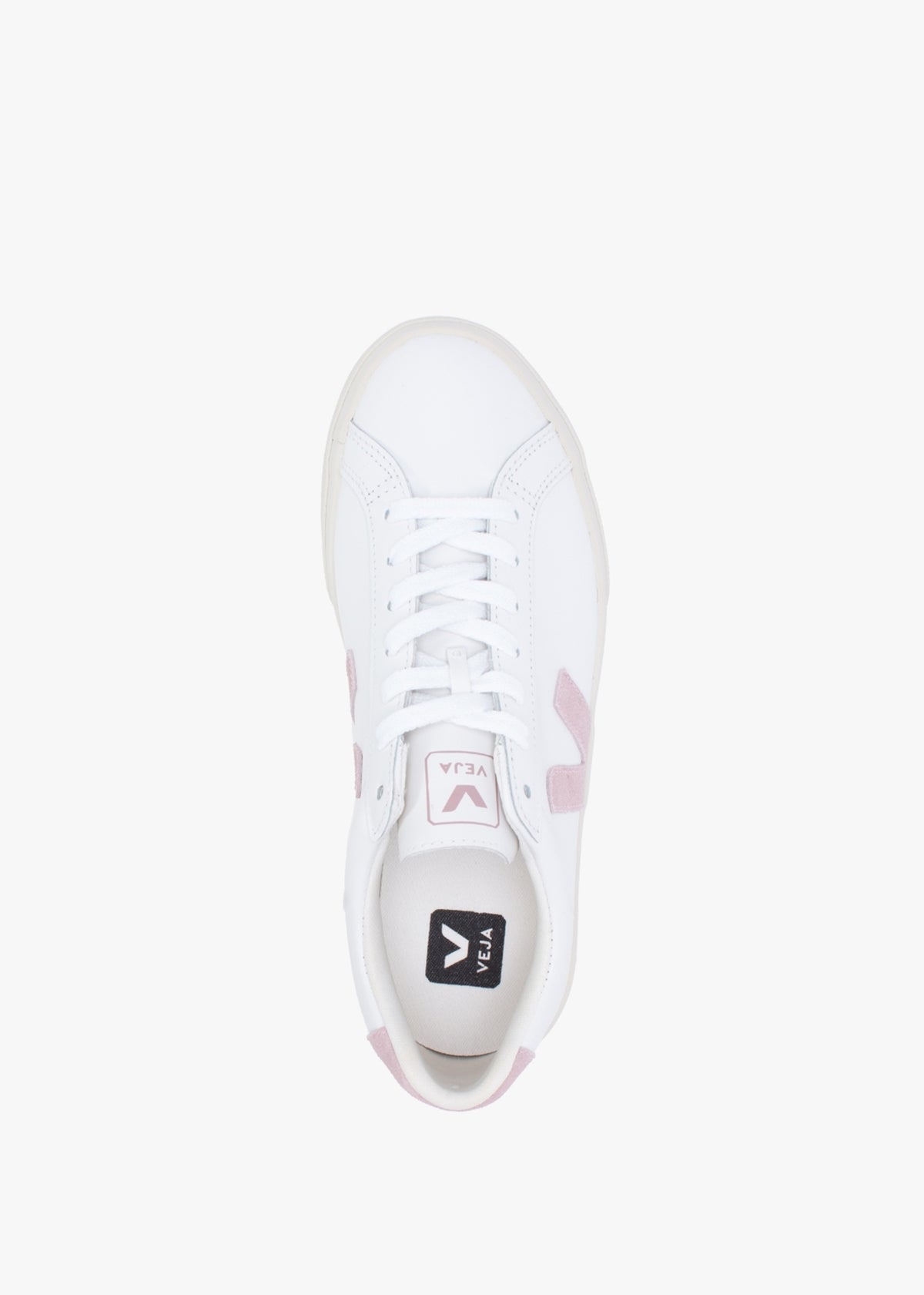 Esplar Logo Leather Extra White Babe Trainers