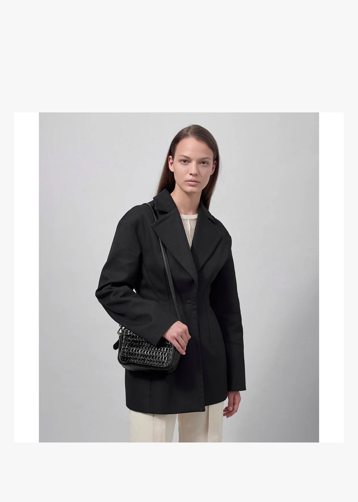 Liza Black Cross-Body Bag