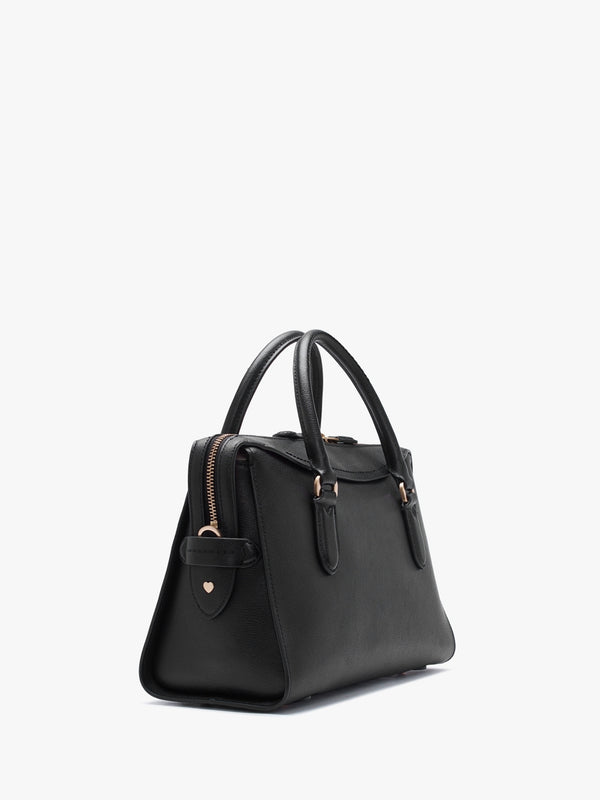Medium Dylan Black Leather Doctors Bag