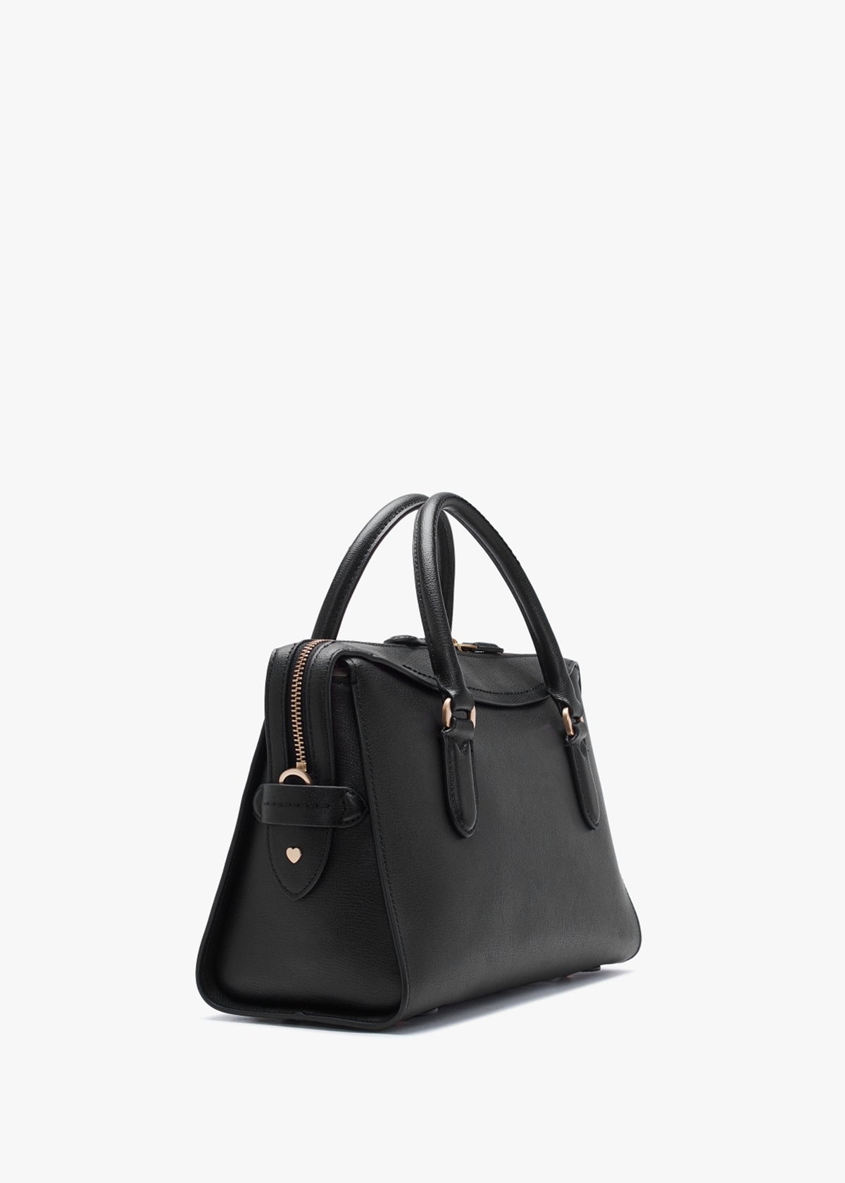 Medium Dylan Black Leather Doctors Bag