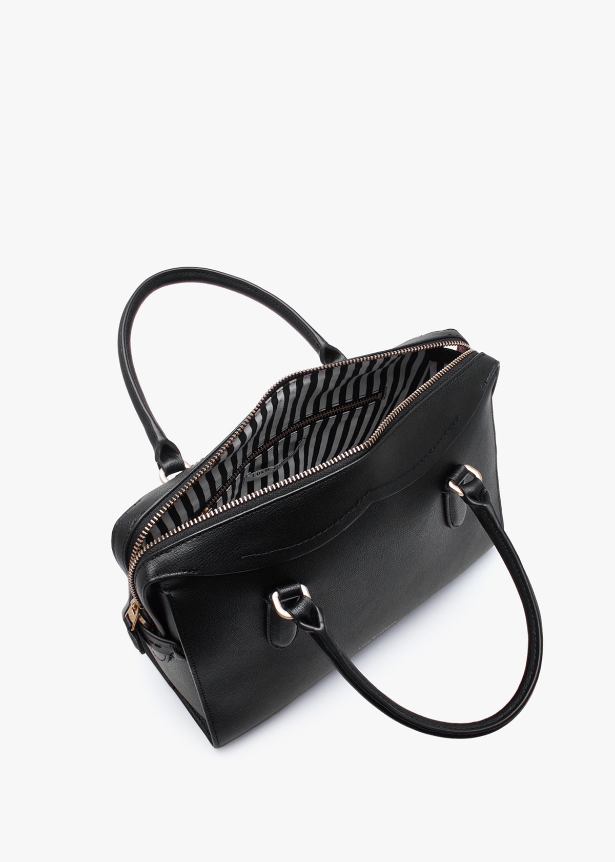 Medium Dylan Black Leather Doctors Bag