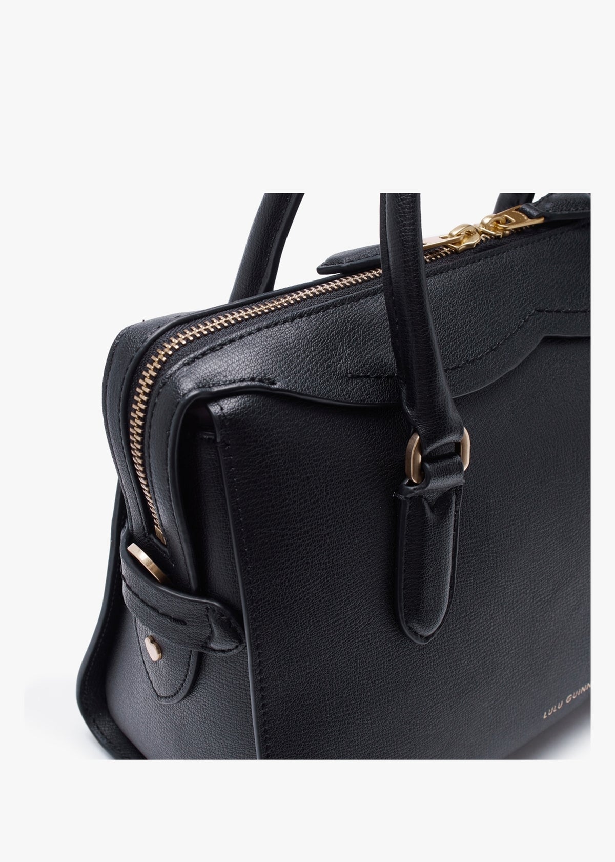 Medium Dylan Black Leather Doctors Bag