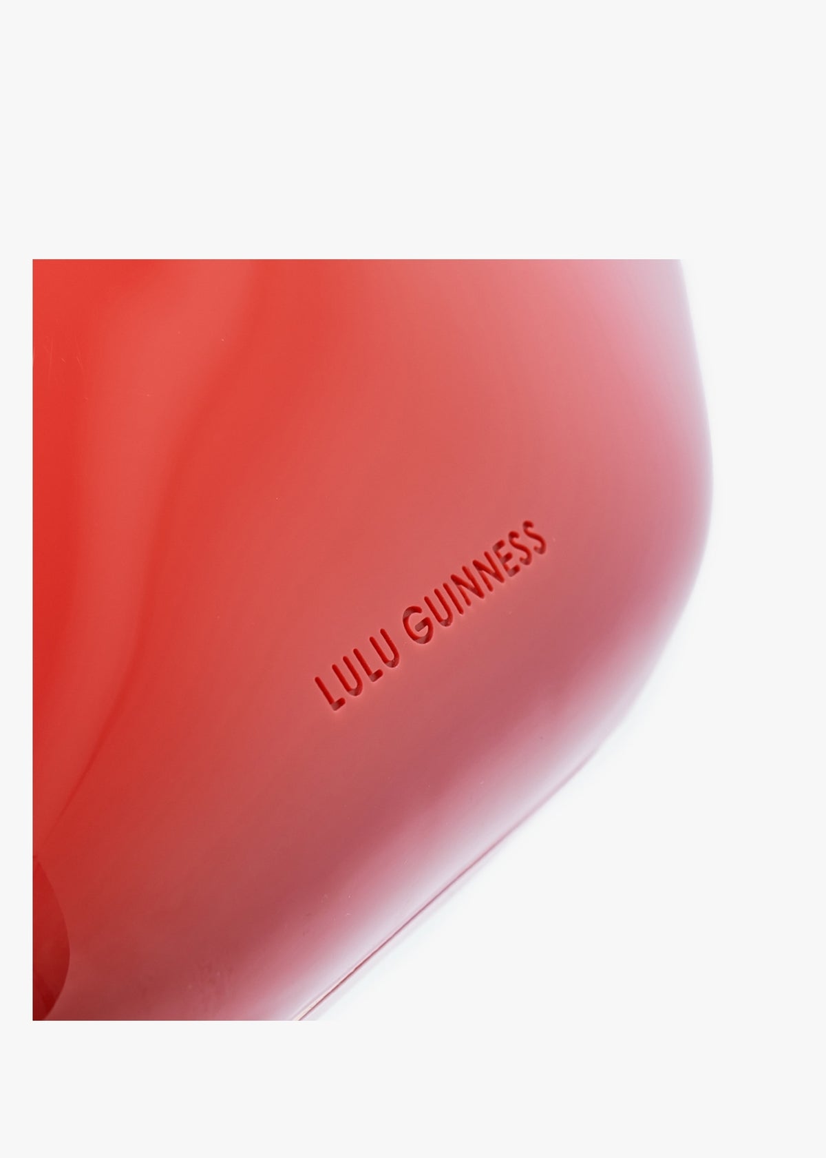 Small Red Lips Clutch Bag