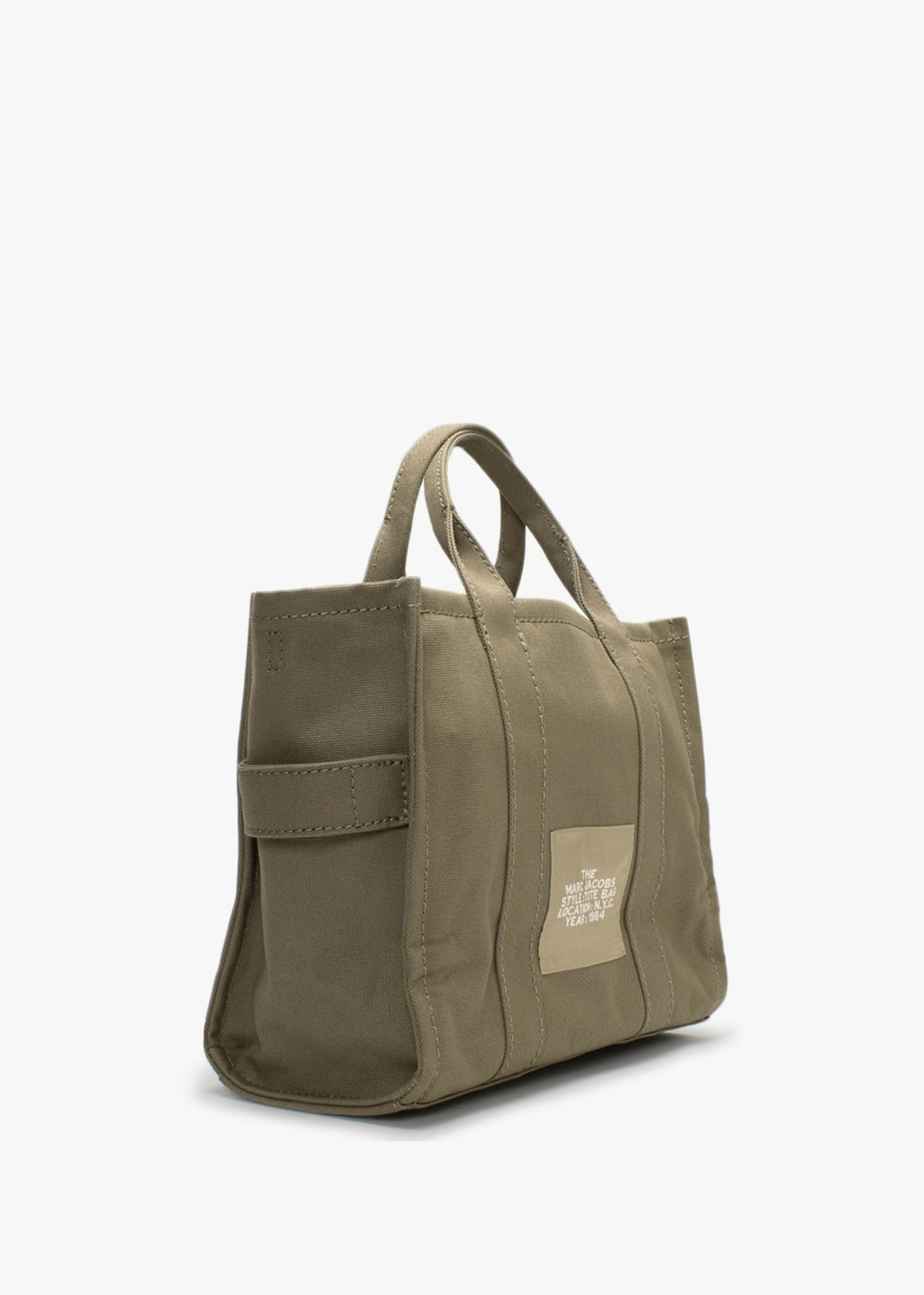 The Medium Slate Green Canvas Tote Bag