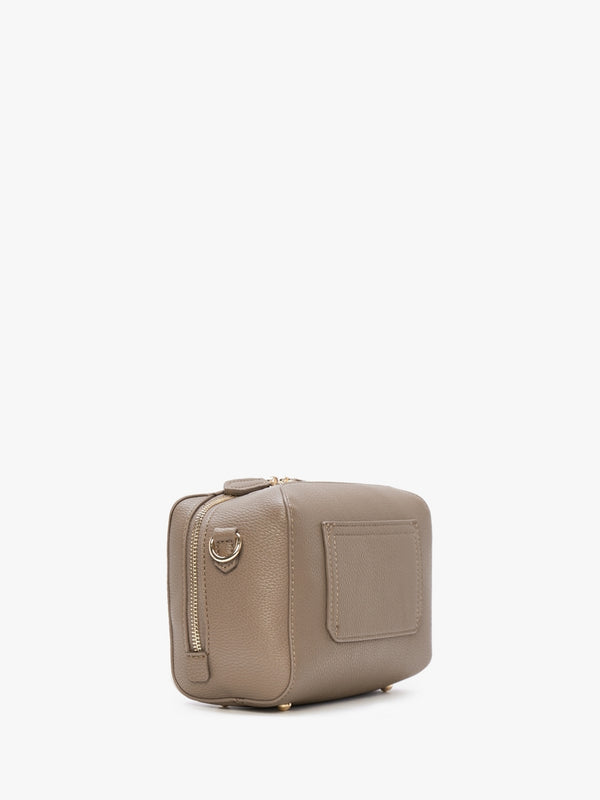 Pattie Haversack Taupe Multi Cross-Body Bag