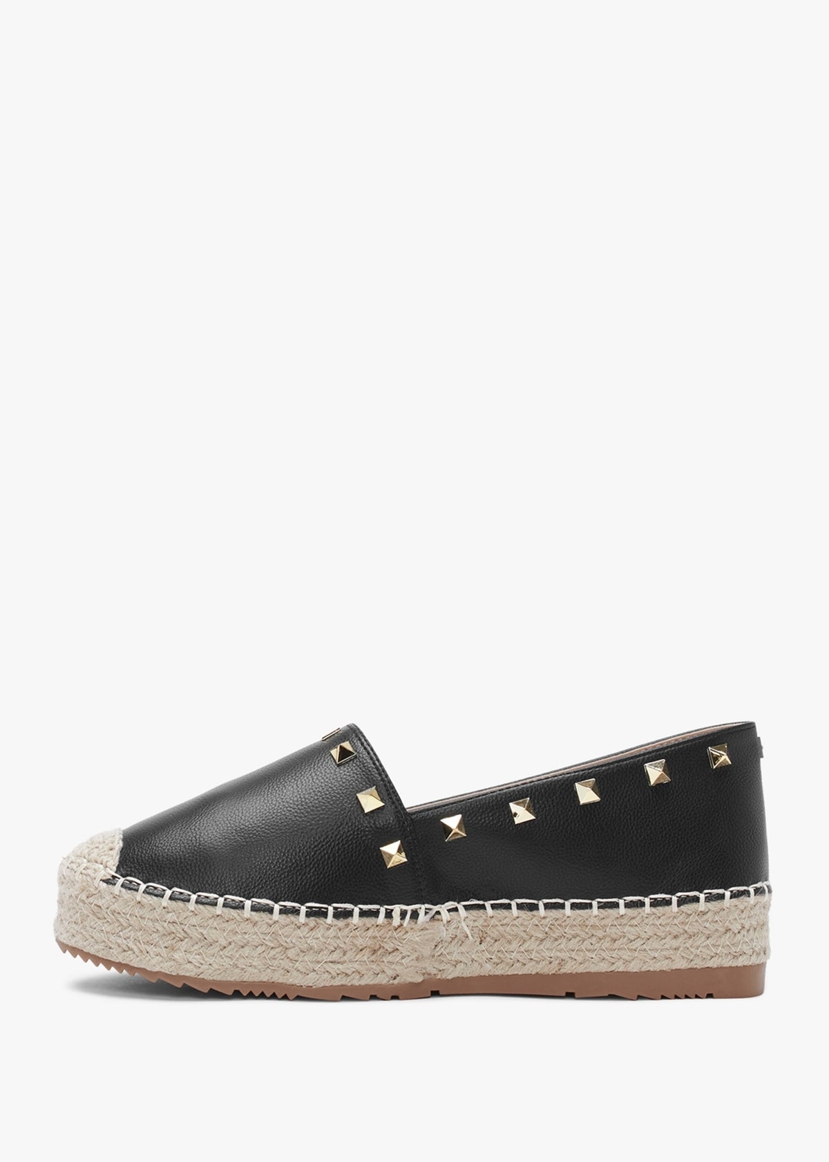 Cubby Black Studded Espadrilles