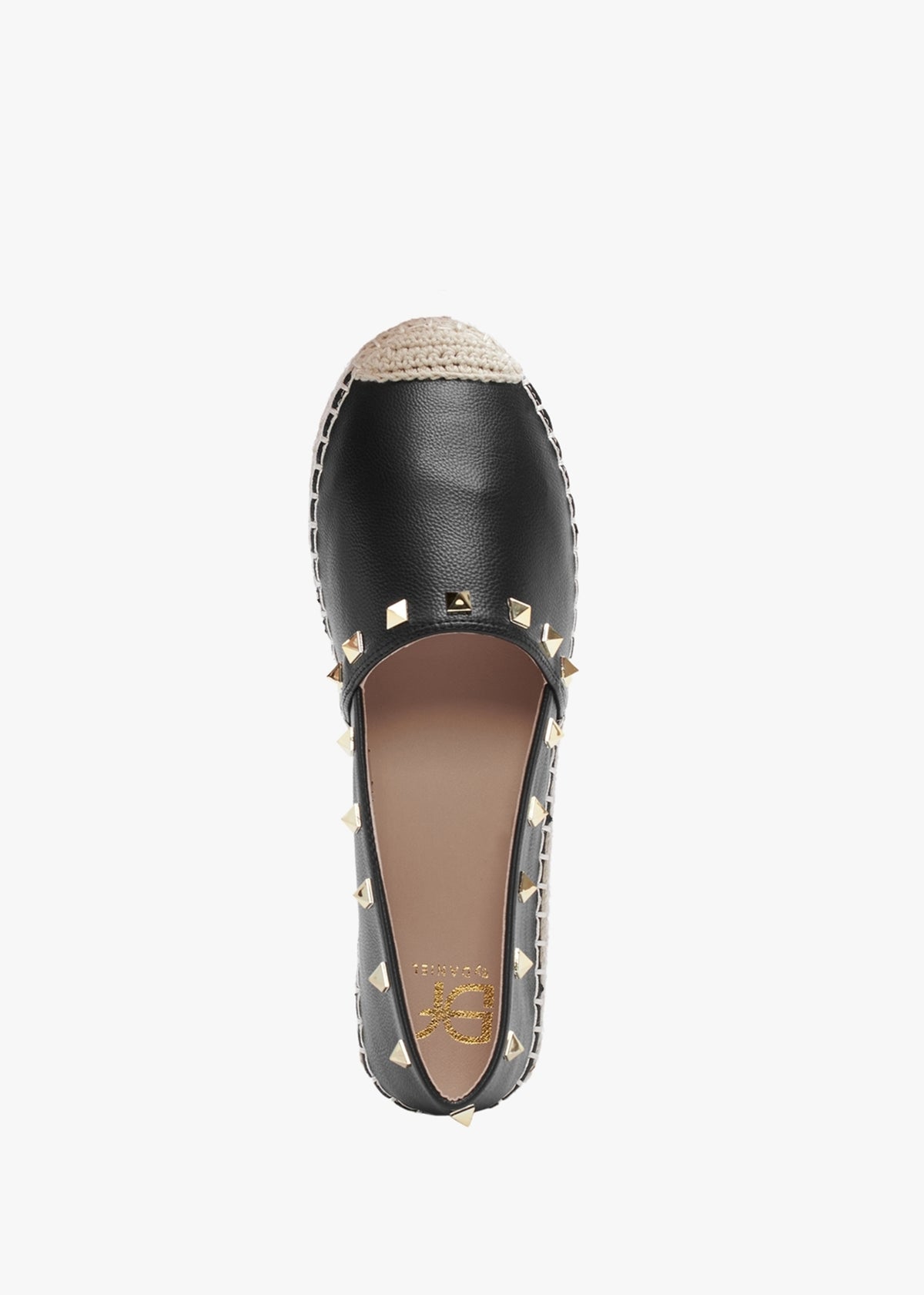 Cubby Black Studded Espadrilles