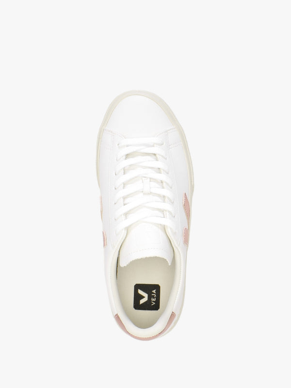 Campo Chromefree Leather Extra White Nacre Trainers