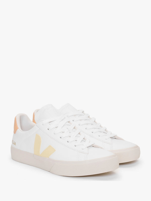 Campo Chromefree Leather Extra White Sun Peach Trainers