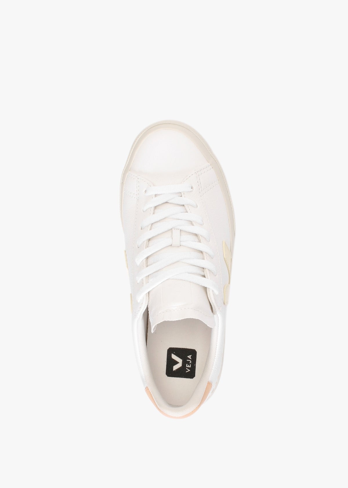 Campo Chromefree Leather Extra White Sun Peach Trainers
