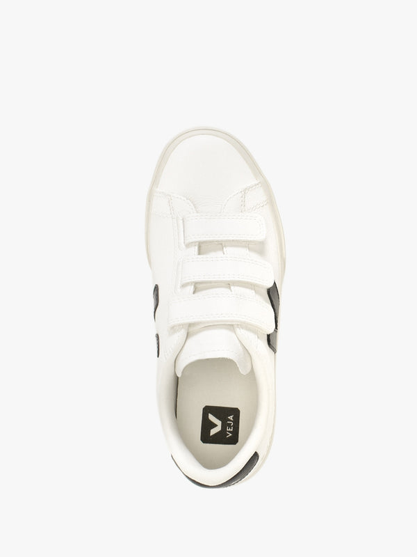 Recife Logo Chromefree Leather Extra White Black Trainers