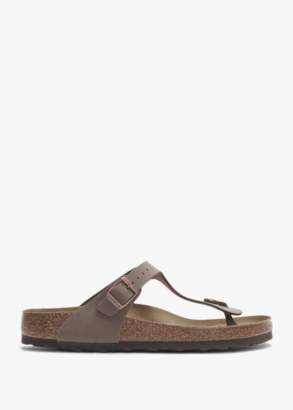 Gizeh Birko-Flor Mocca Toe Post Sandals