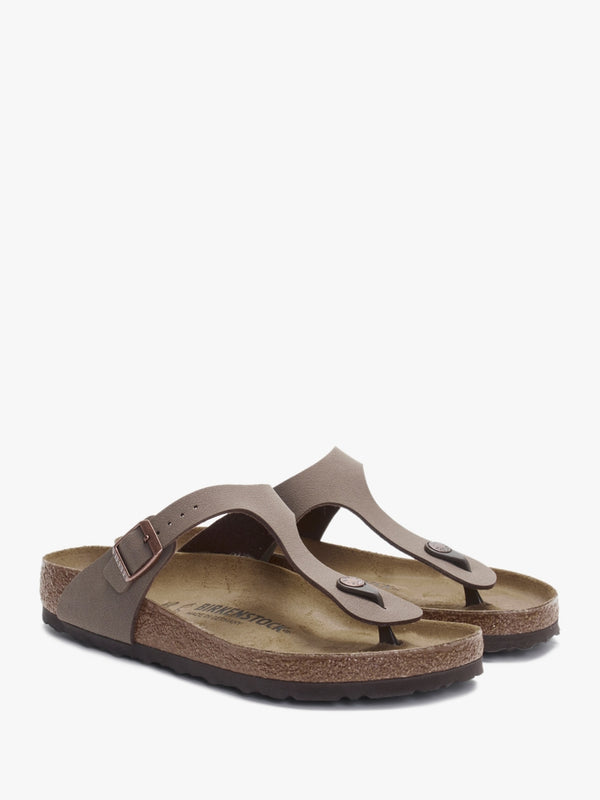 Gizeh Birko-Flor Mocca Toe Post Sandals