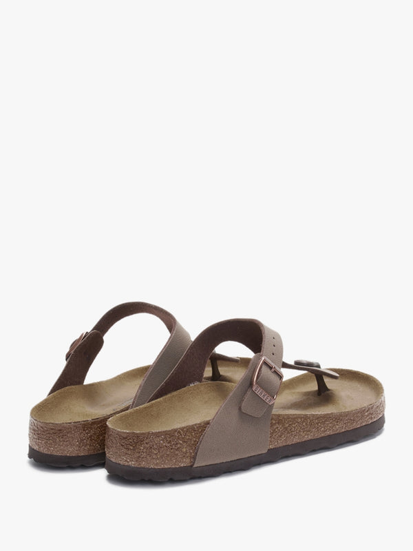Gizeh Birko-Flor Mocca Toe Post Sandals