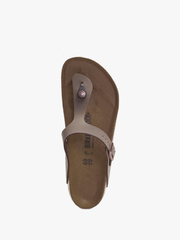 Gizeh Birko-Flor Mocca Toe Post Sandals
