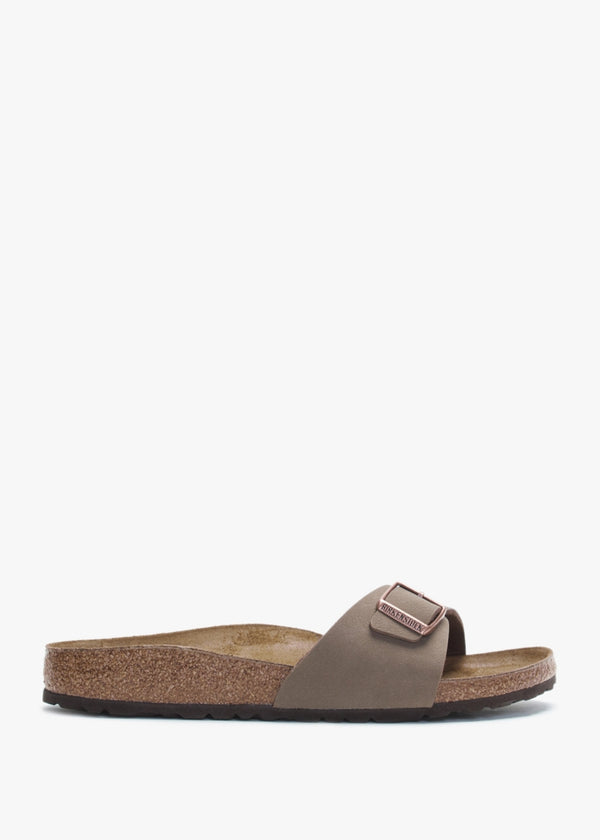 Madrid Birko-Flor Nubuck Mocca Mules