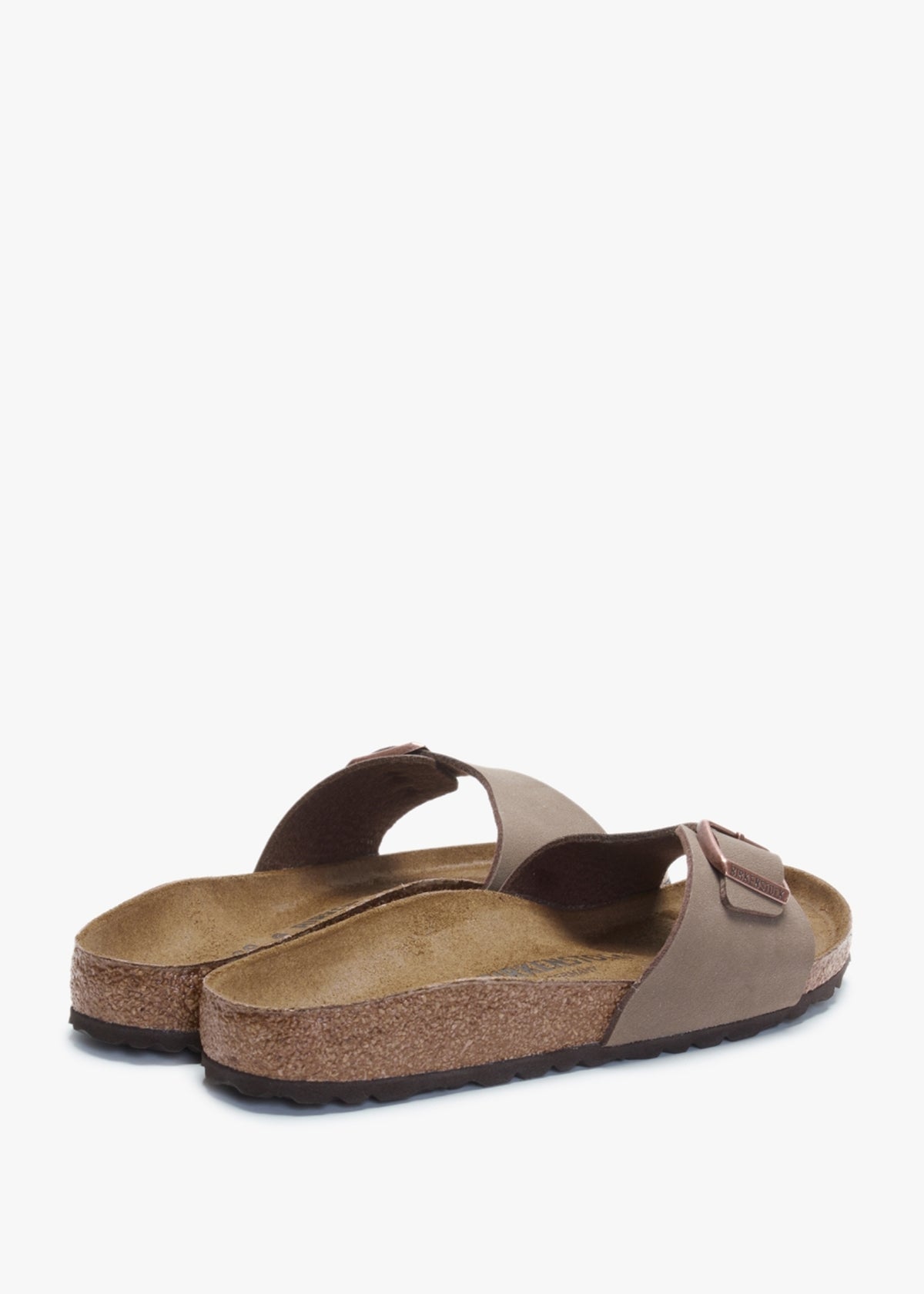 Madrid Birko-Flor Nubuck Mocca Mules