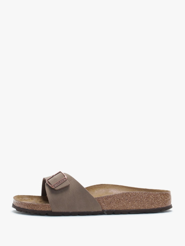 Madrid Birko-Flor Nubuck Mocca Mules