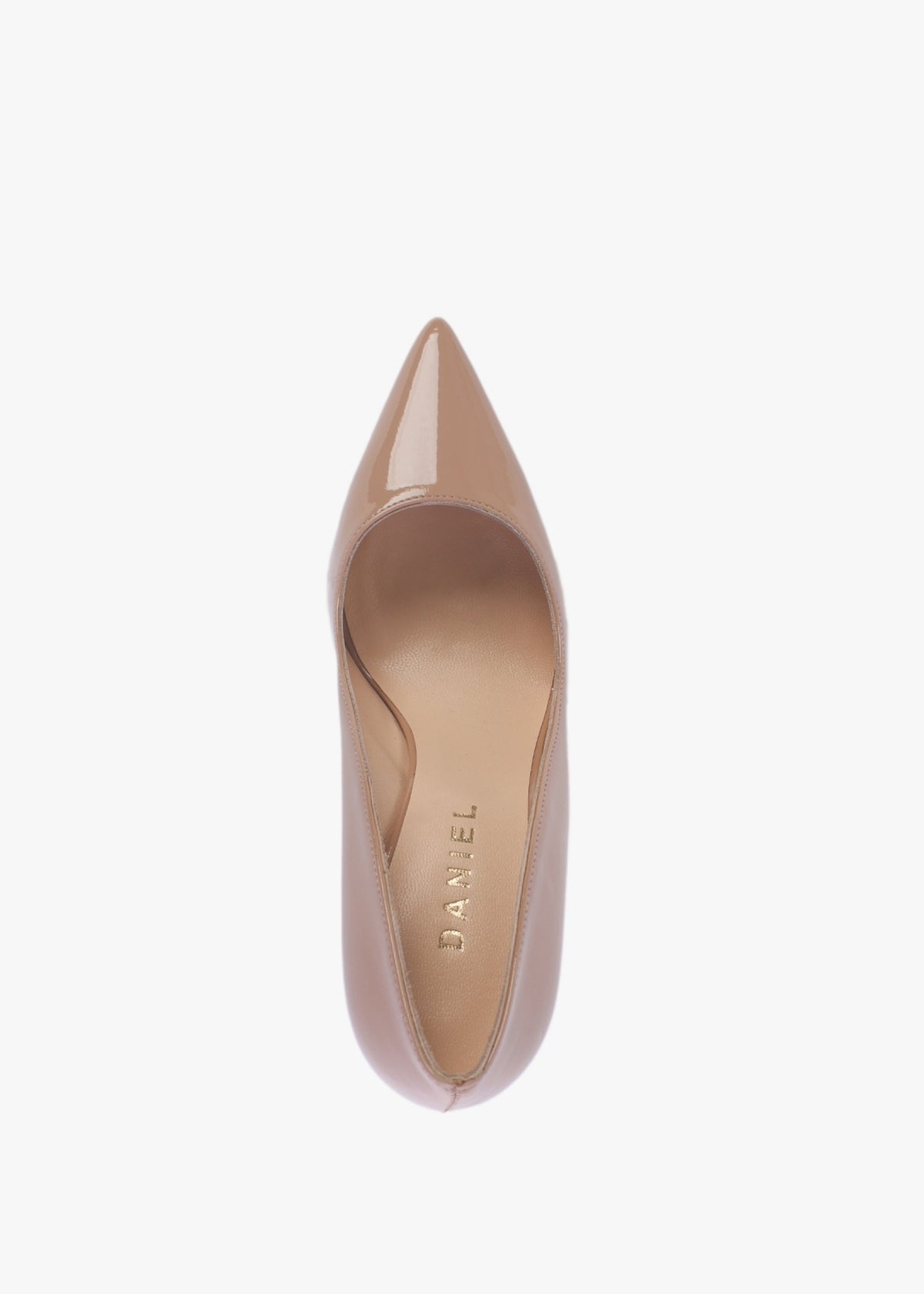 Acourt Beige Suede High Heel Court Shoes