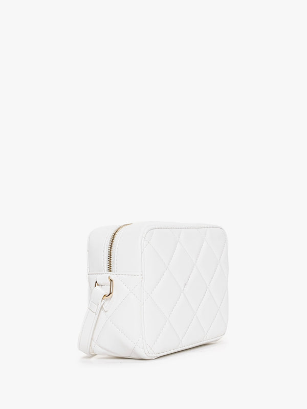 Ada Quilted Bianco Cross-Body Bag