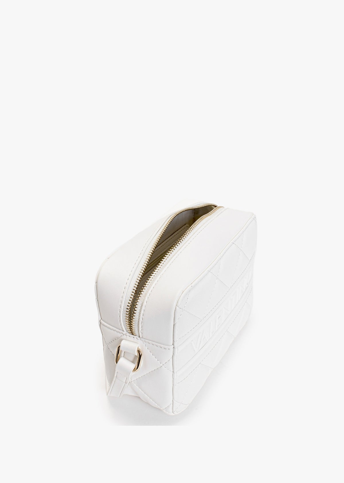 Ada Quilted Bianco Cross-Body Bag