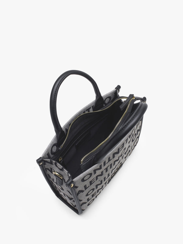 August Nero Multicoloured Logo Tote Bag