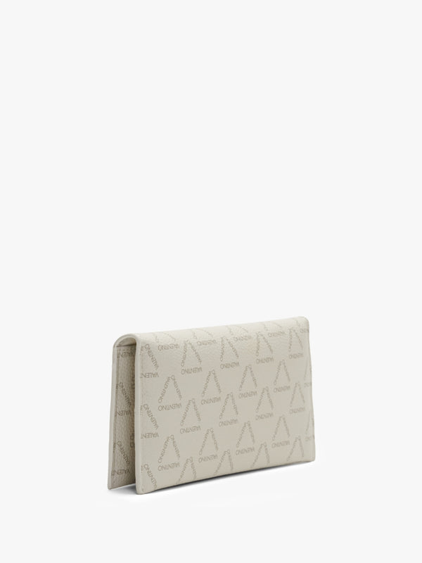 Jelly Off White Multicoloured Logo Wallet