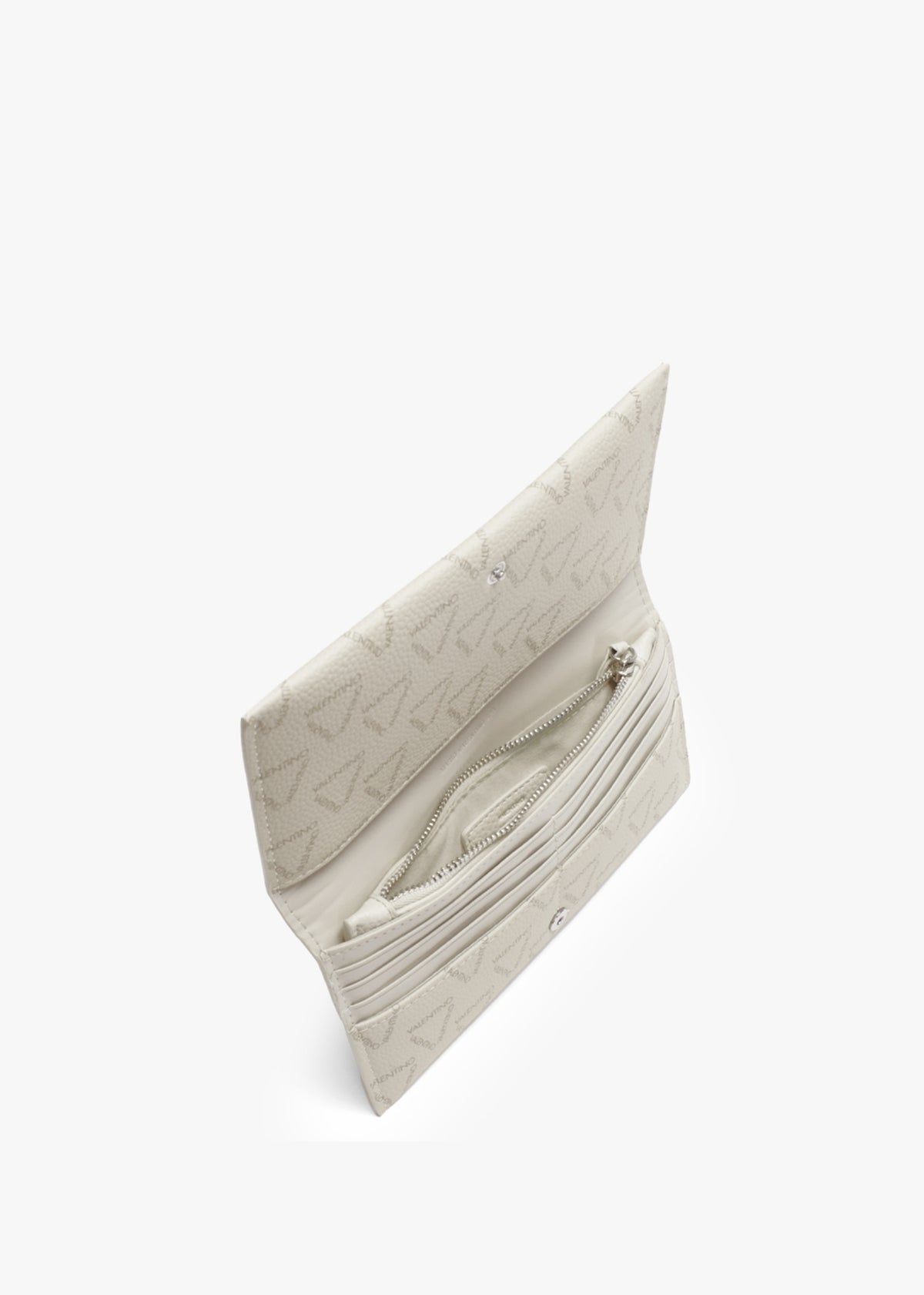 Jelly Off White Multicoloured Logo Wallet