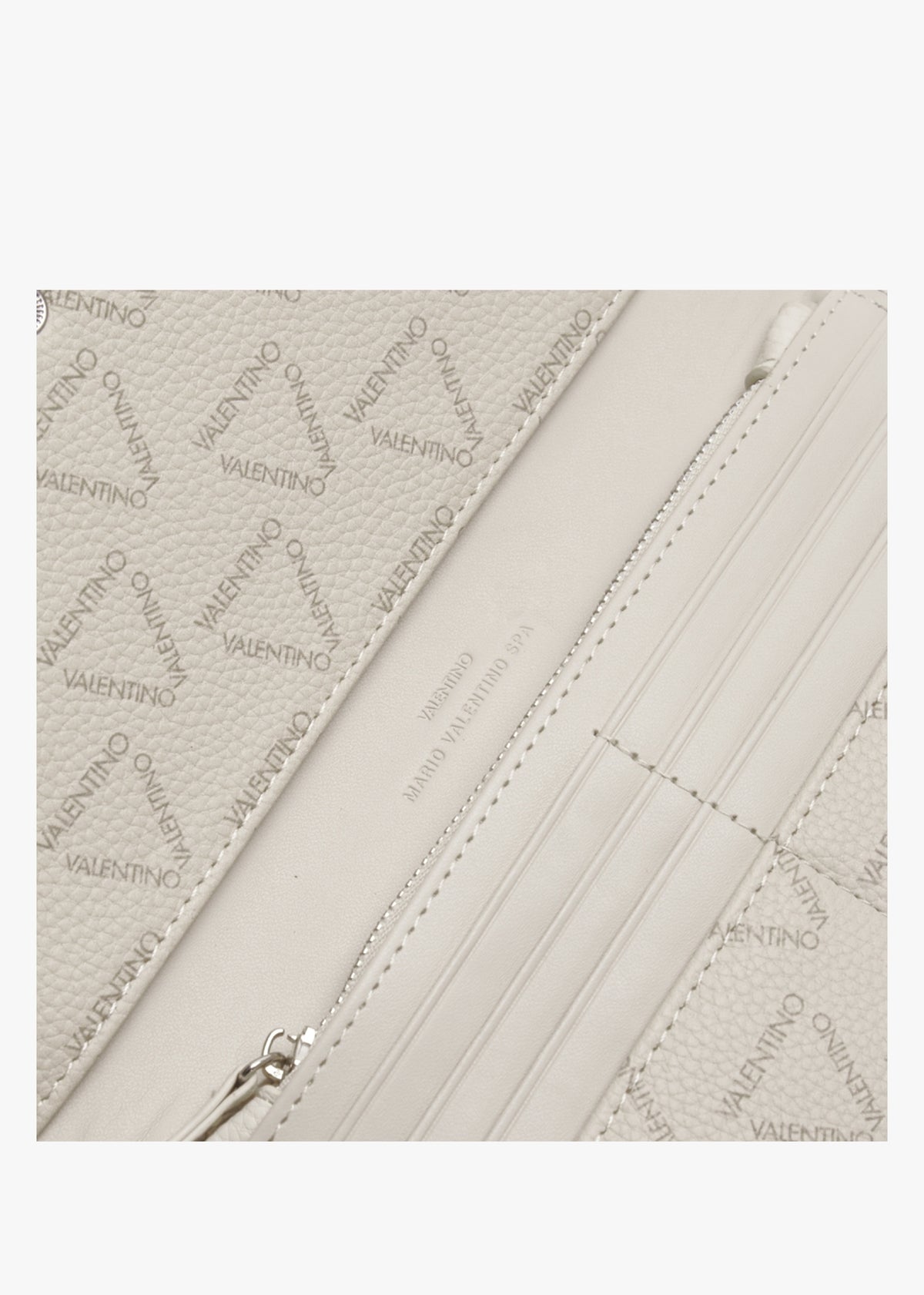 Jelly Off White Multicoloured Logo Wallet
