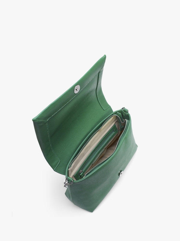 Large Oceania Verde Satchel Bag