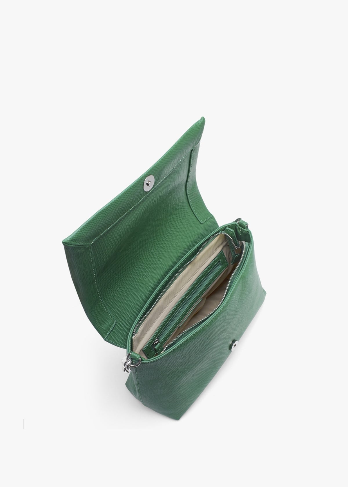 Large Oceania Verde Satchel Bag